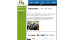 Desktop Screenshot of globalhrkorea.net